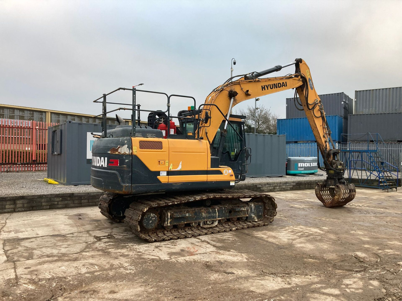 Hyundai HX140L HRC - حفارات زحافة: صور 5 Hyundai HX140L HRC - حفارات زحافة: صور 5