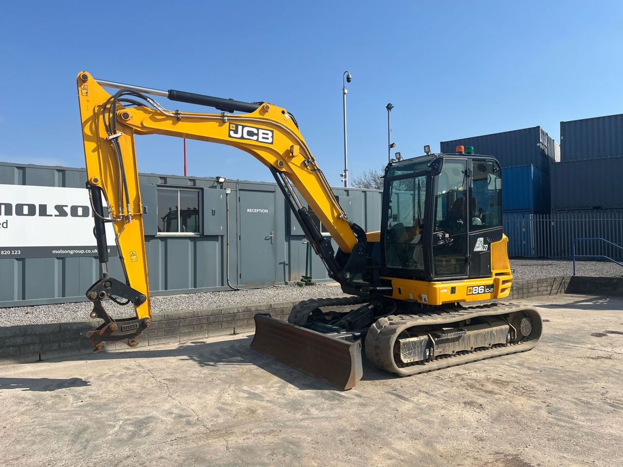 JCB 86C-2 - حفارة مصغرة: صور 1 JCB 86C-2 - حفارة مصغرة: صور 1