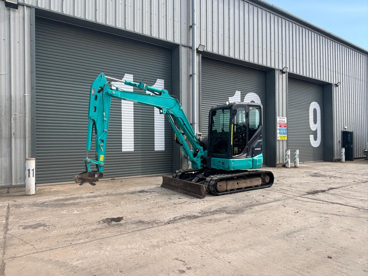 Kobelco SK58SRX-7 - حفارة مصغرة: صور 1 Kobelco SK58SRX-7 - حفارة مصغرة: صور 1