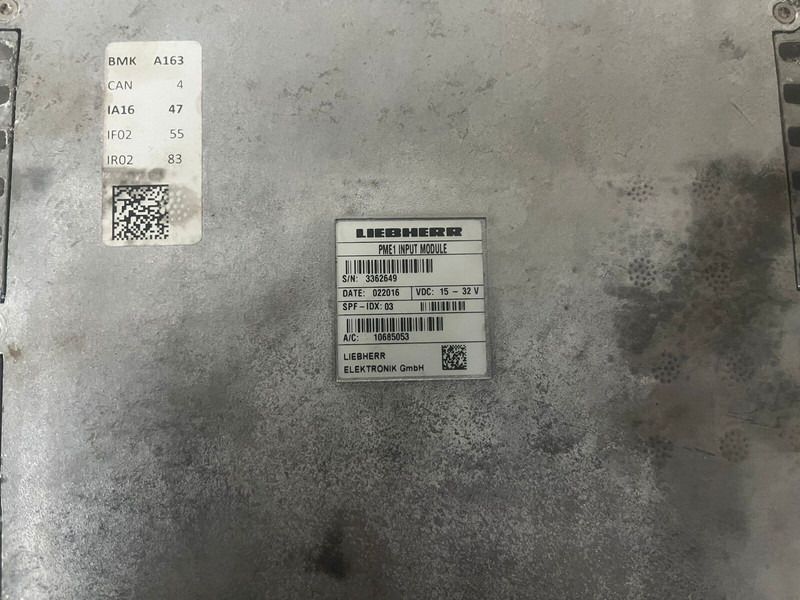 Liebherr Control Computer PME - قطع الغيار: صور 2 Liebherr Control Computer PME - قطع الغيار: صور 2