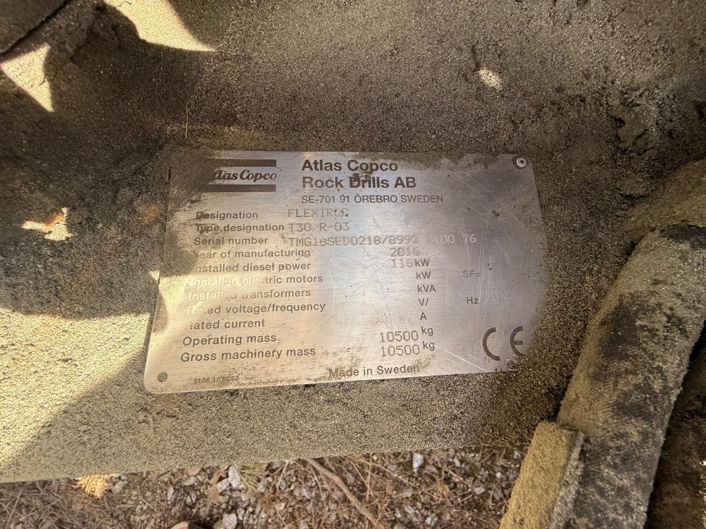 Atlas Copco FLEXIROC T30 R-03 - آلة حفر: صور 2 Atlas Copco FLEXIROC T30 R-03 - آلة حفر: صور 2