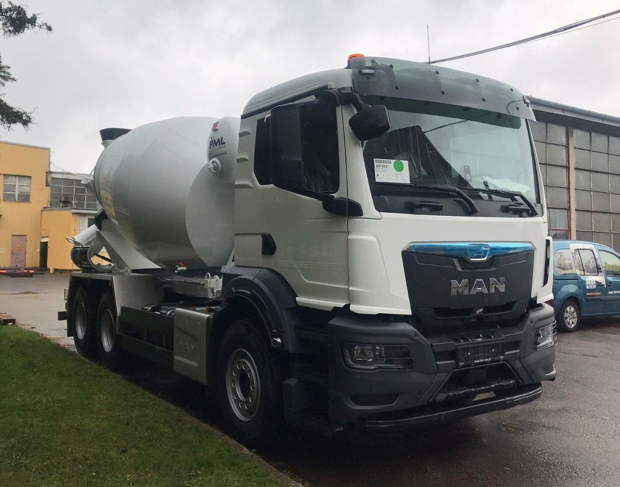 MAN TGS 33.400 6x4 EURO2 FML 9 M3 - شاحنة خلاطة خرسانة: صور 1 MAN TGS 33.400 6x4 EURO2 FML 9 M3 - شاحنة خلاطة خرسانة: صور 1