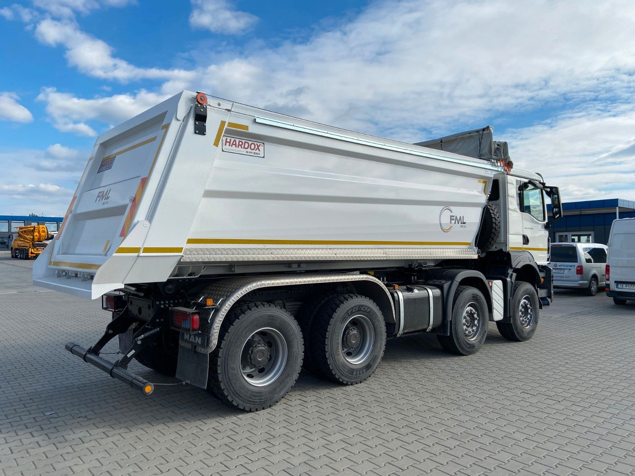 MAN TGS 41.400 8x4 EURO2 AUTOMAT TIPPER CR. SYSTEM - قلابات: صور 5 MAN TGS 41.400 8x4 EURO2 AUTOMAT TIPPER CR. SYSTEM - قلابات: صور 5