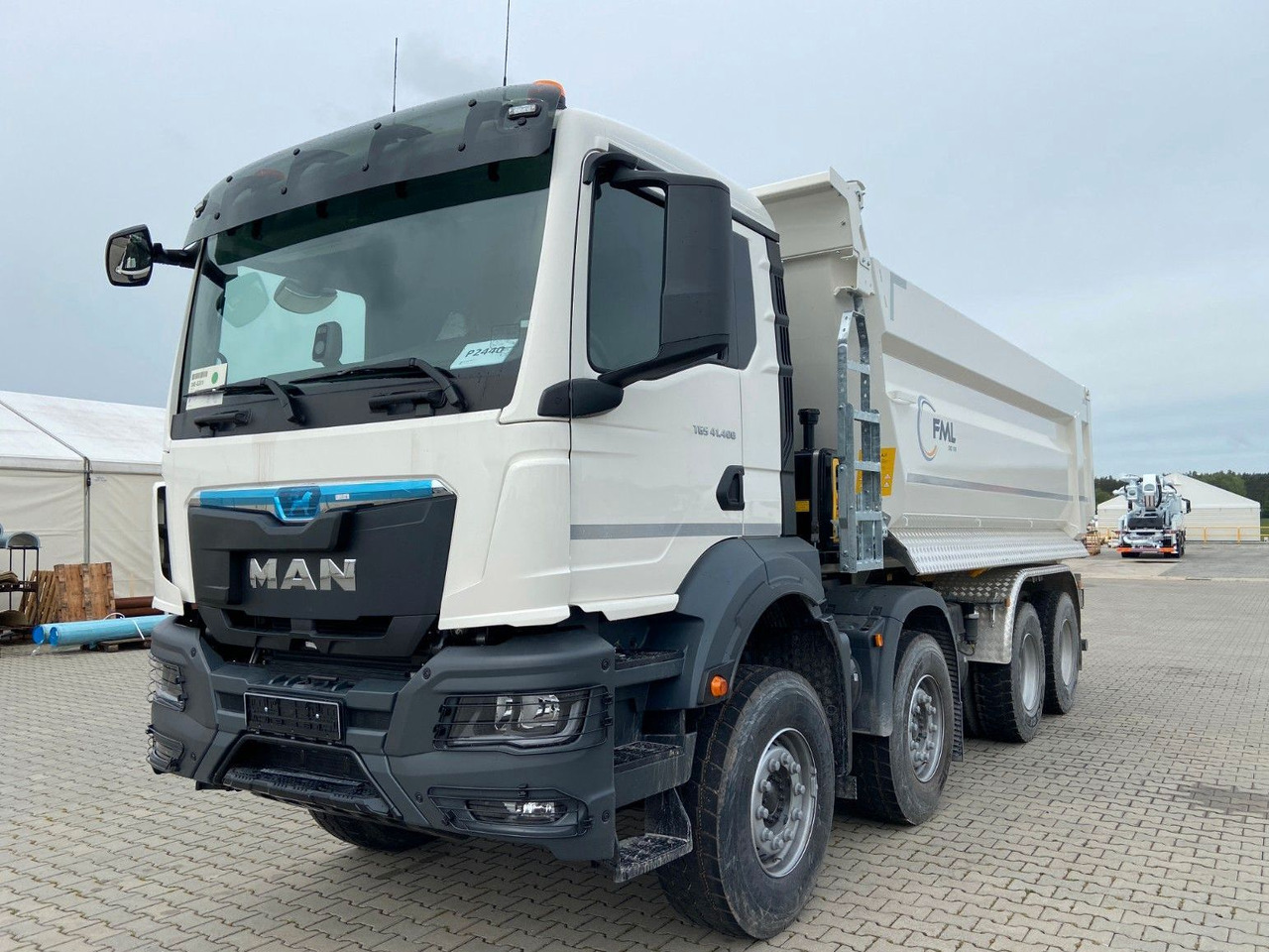 MAN TGS 41.400 8x4 EURO2 FML KIPPER 21M3 - قلابات: صور 2 MAN TGS 41.400 8x4 EURO2 FML KIPPER 21M3 - قلابات: صور 2