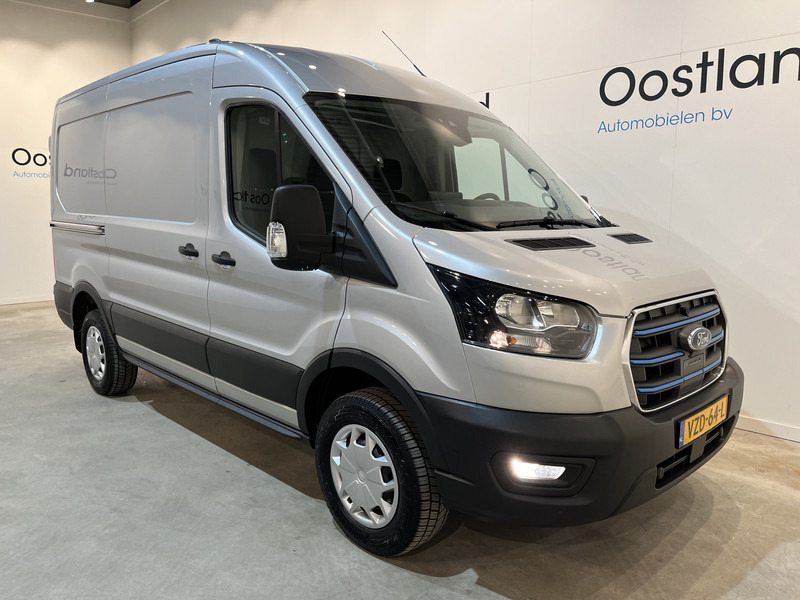فان, فان كهربائية Ford E-Transit 350 L2H2 Trend 68 kWh 184 PK / 100% elektrisch !! / Airco / Cruise Control / CarPlay / Camera / Navigatie / 3-Zits / 900 KM !! Z.G.A.N. !: صور 16