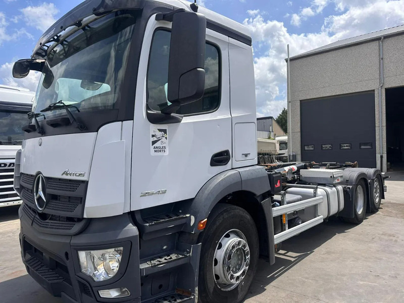 Mercedes-Benz Antos 2543 Hyva - شاحنة ذات الخطاف: صور 1 Mercedes-Benz Antos 2543 Hyva - شاحنة ذات الخطاف: صور 1