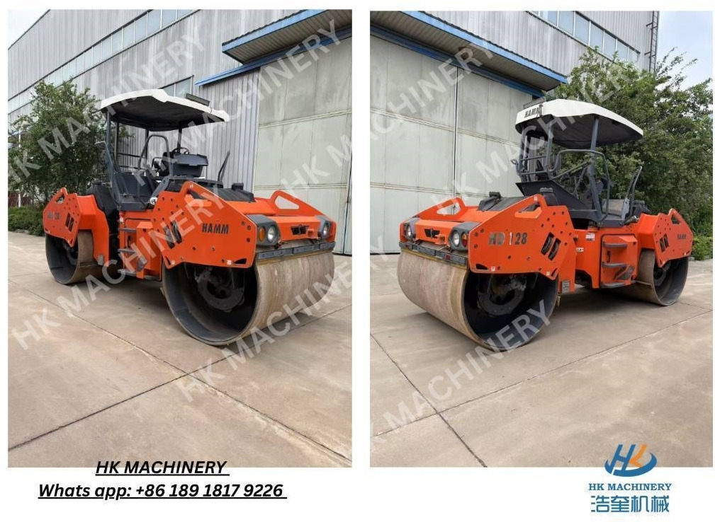 Hamm HD128 - مدحلة الأسفلت: صور 1 Hamm HD128 - مدحلة الأسفلت: صور 1