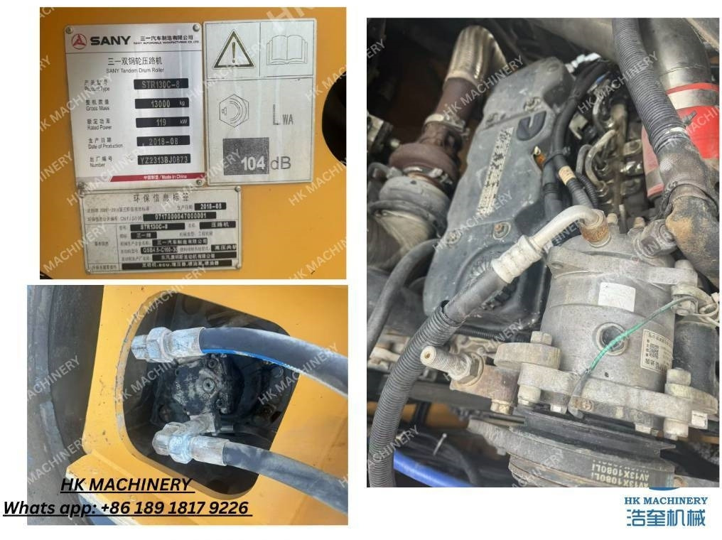 Sany STR130C - مدحلة الأسفلت: صور 4 Sany STR130C - مدحلة الأسفلت: صور 4