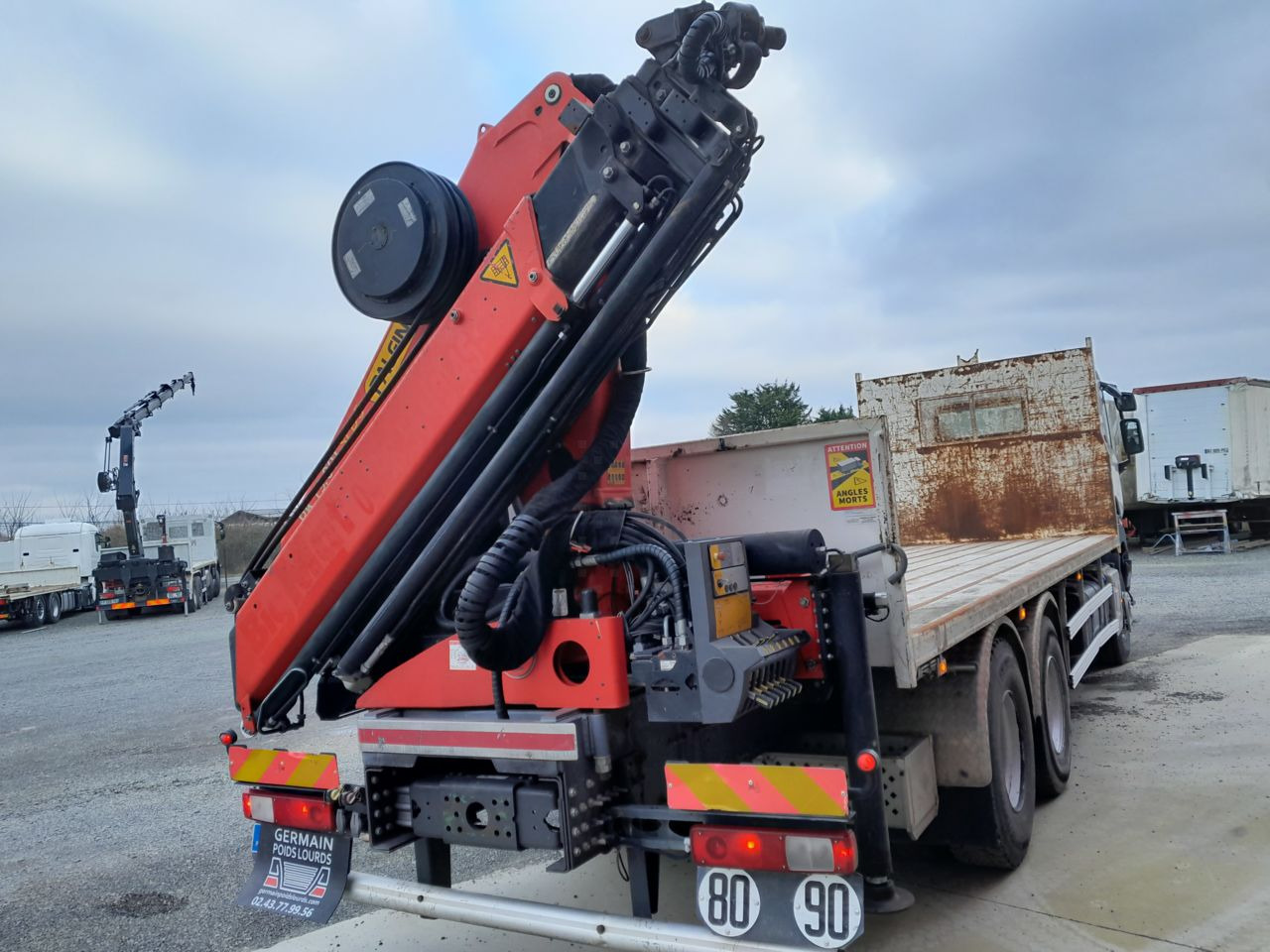 Renault C430 6x4 Standard platform Truck - شاحنات مسطحة, شاحنة كرين: صور 4 Renault C430 6x4 Standard platform Truck - شاحنات مسطحة, شاحنة كرين: صور 4