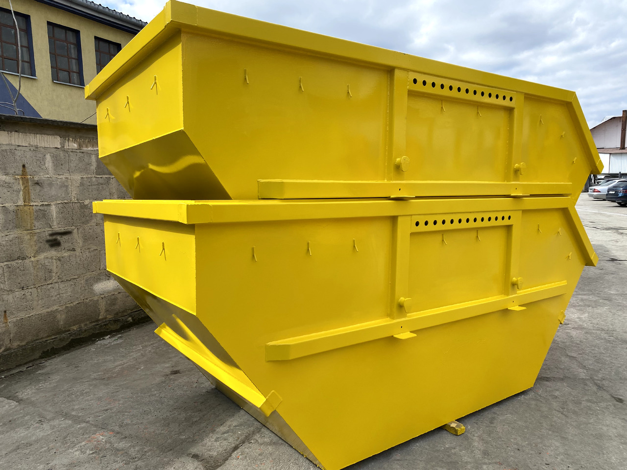 Metal-K Mulda/Bauschuttcontainer M5,5 - حاوية تفريغ لود لوجر: صور 2 Metal-K Mulda/Bauschuttcontainer M5,5 - حاوية تفريغ لود لوجر: صور 2