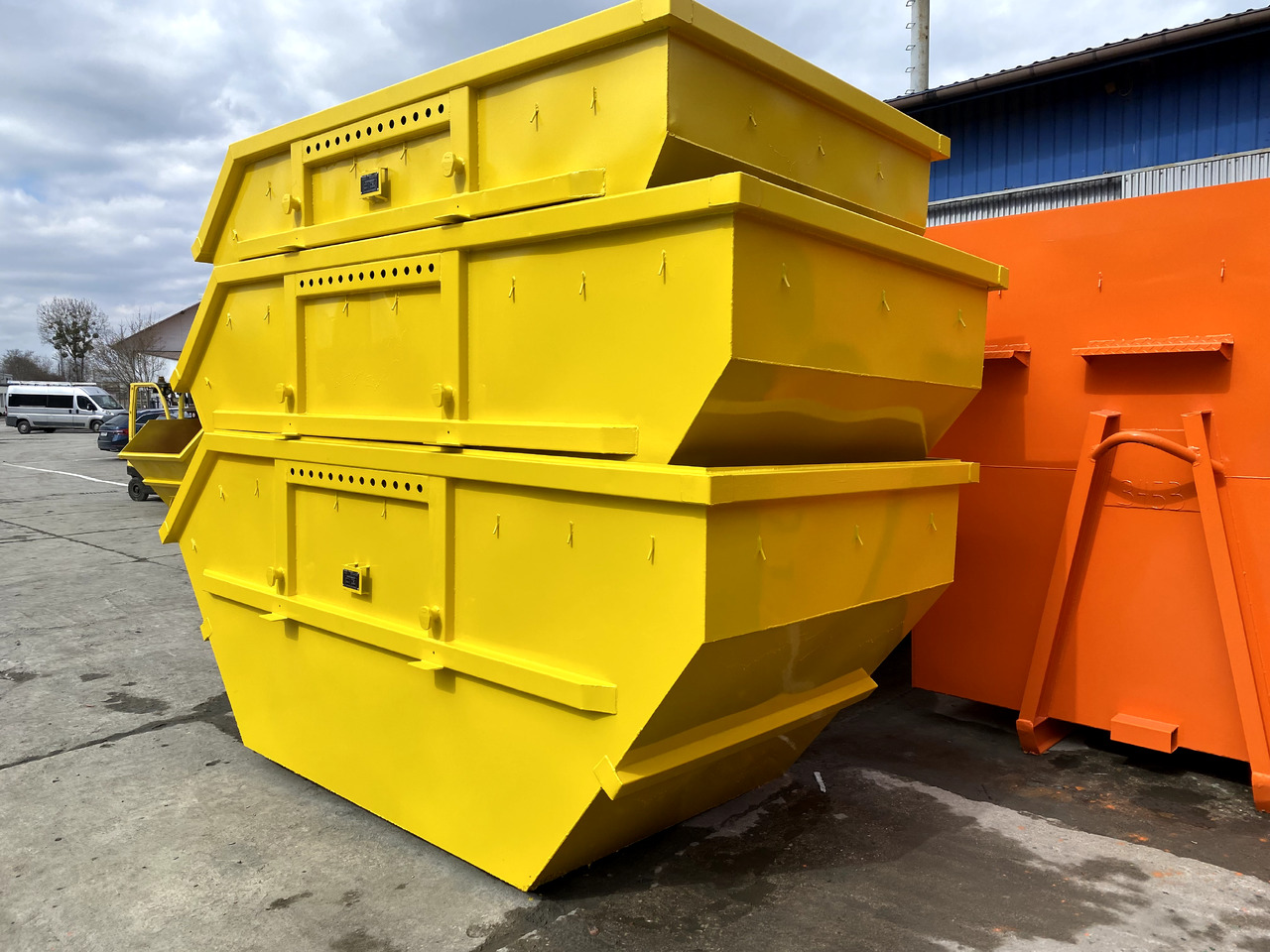 Metal-K Mulda/Bauschuttcontainer M5,5 - حاوية تفريغ لود لوجر: صور 4 Metal-K Mulda/Bauschuttcontainer M5,5 - حاوية تفريغ لود لوجر: صور 4