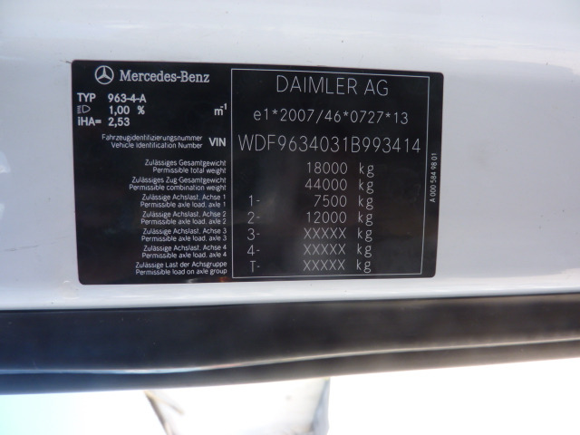 شاحنة جرار MERCEDES 963-4-A: صور 10 شاحنة جرار MERCEDES 963-4-A: صور 10