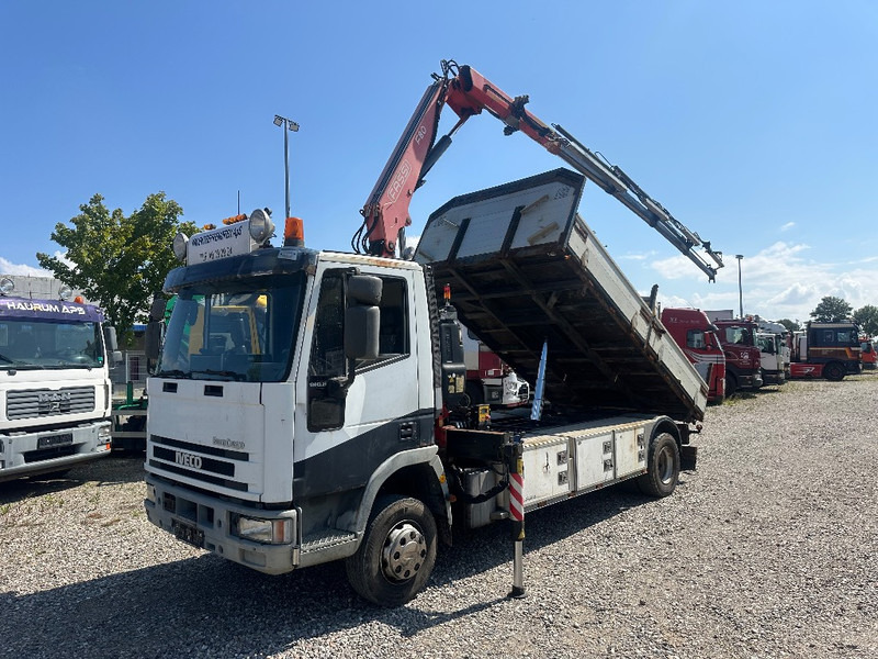 Iveco Eurocargo 120 EL 210hp / Fassi 80A Year 2012 + Tip - شاحنة كرين: صور 1 Iveco Eurocargo 120 EL 210hp / Fassi 80A Year 2012 + Tip - شاحنة كرين: صور 1