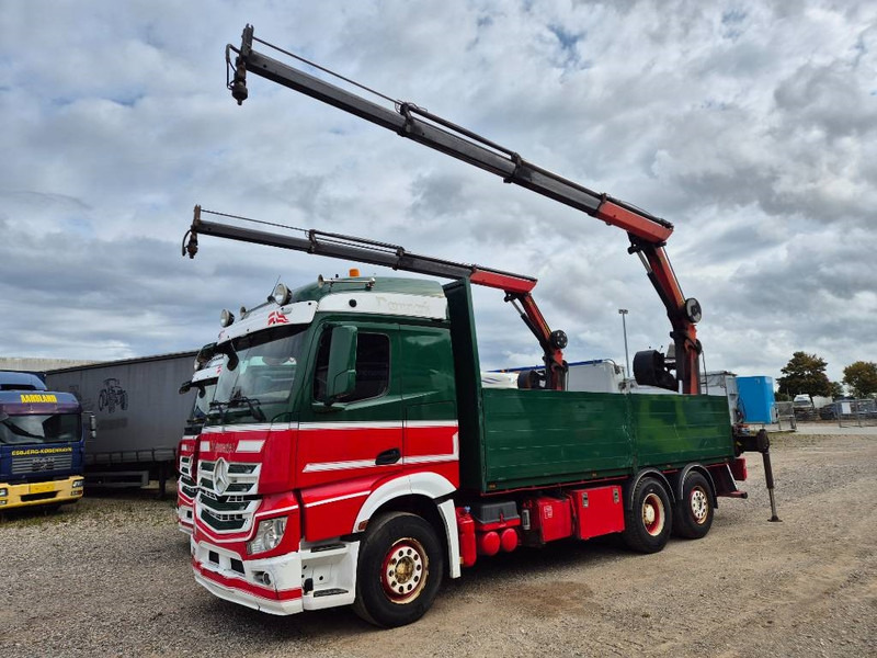 Mercedes-Benz Actros 2551/6x2 // Palfinger 16002 B // 2 x trucks - شاحنة كرين: صور 3 Mercedes-Benz Actros 2551/6x2 // Palfinger 16002 B // 2 x trucks - شاحنة كرين: صور 3