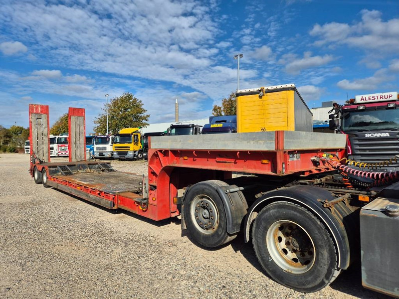 Nooteboom Machine trailer W/ extendable bed & Hyd Ramps - عربة مسطحة منخفضة نصف مقطورة: صور 2 Nooteboom Machine trailer W/ extendable bed & Hyd Ramps - عربة مسطحة منخفضة نصف مقطورة: صور 2