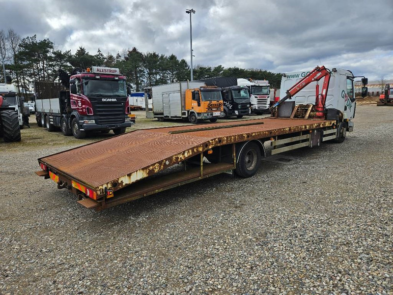 Renault Midlum 220 Machine/auto Transport and crane(2 stk) - شاحنة نقل سيارات شاحنة, شاحنة كرين: صور 4 Renault Midlum 220 Machine/auto Transport and crane(2 stk) - شاحنة نقل سيارات شاحنة, شاحنة كرين: صور 4