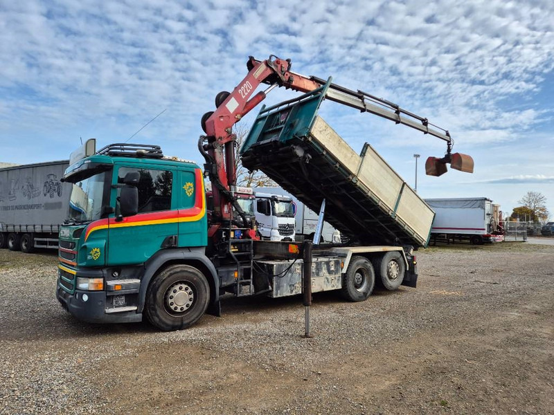 Scania P450 6x2/4 // HMF 2223 K4 // 3-way tip - شاحنة كرين: صور 4 Scania P450 6x2/4 // HMF 2223 K4 // 3-way tip - شاحنة كرين: صور 4