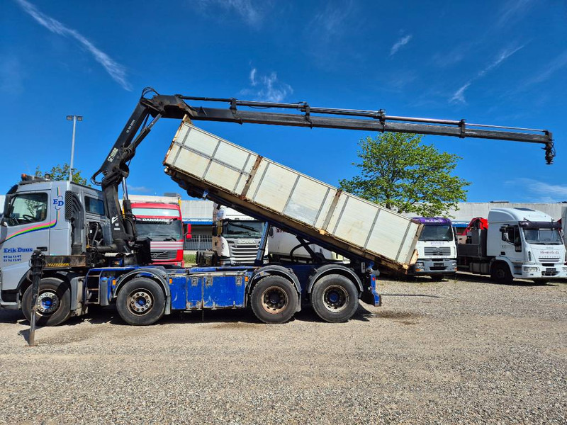 Volvo FH 460 8x2/4 //Hiab 166 E-4// 3 way tip - شاحنة كرين: صور 1 Volvo FH 460 8x2/4 //Hiab 166 E-4// 3 way tip - شاحنة كرين: صور 1