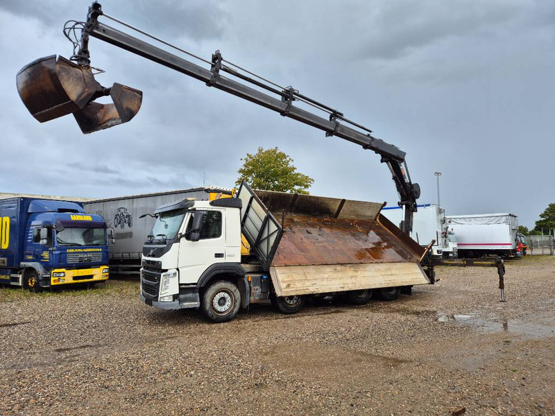 Volvo FM 460 8x4/4 //HIAB 211 EP-4 // 3 sidetip - شاحنة كرين: صور 1 Volvo FM 460 8x4/4 //HIAB 211 EP-4 // 3 sidetip - شاحنة كرين: صور 1