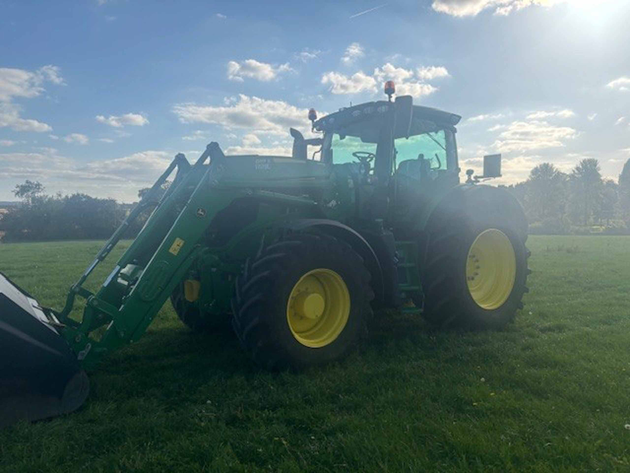 John Deere 6R 250 + 683R - جرار: صور 2 John Deere 6R 250 + 683R - جرار: صور 2