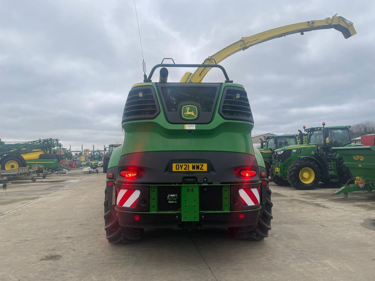 John Deere 9600 - حصادة الأعلاف: صور 3 John Deere 9600 - حصادة الأعلاف: صور 3