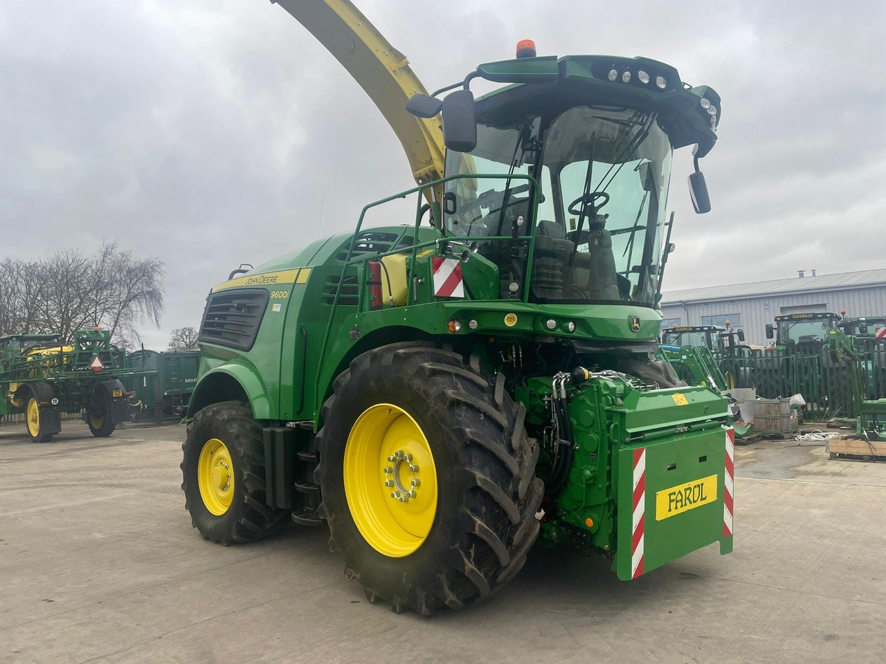 John Deere 9600 - حصادة الأعلاف: صور 1 John Deere 9600 - حصادة الأعلاف: صور 1
