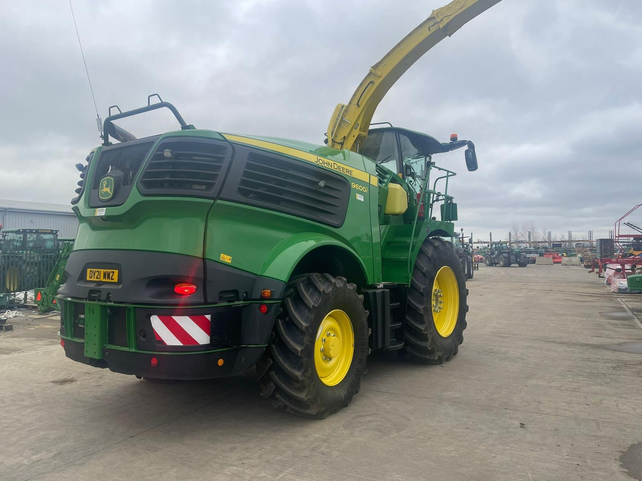 John Deere 9600 - حصادة الأعلاف: صور 2 John Deere 9600 - حصادة الأعلاف: صور 2