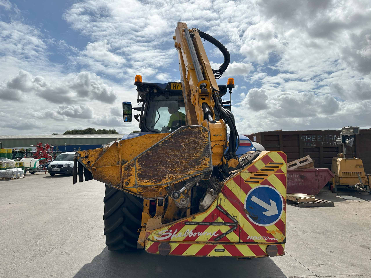 Shelbourne Reynolds HD870T - جزازة رافعة: صور 5 Shelbourne Reynolds HD870T - جزازة رافعة: صور 5