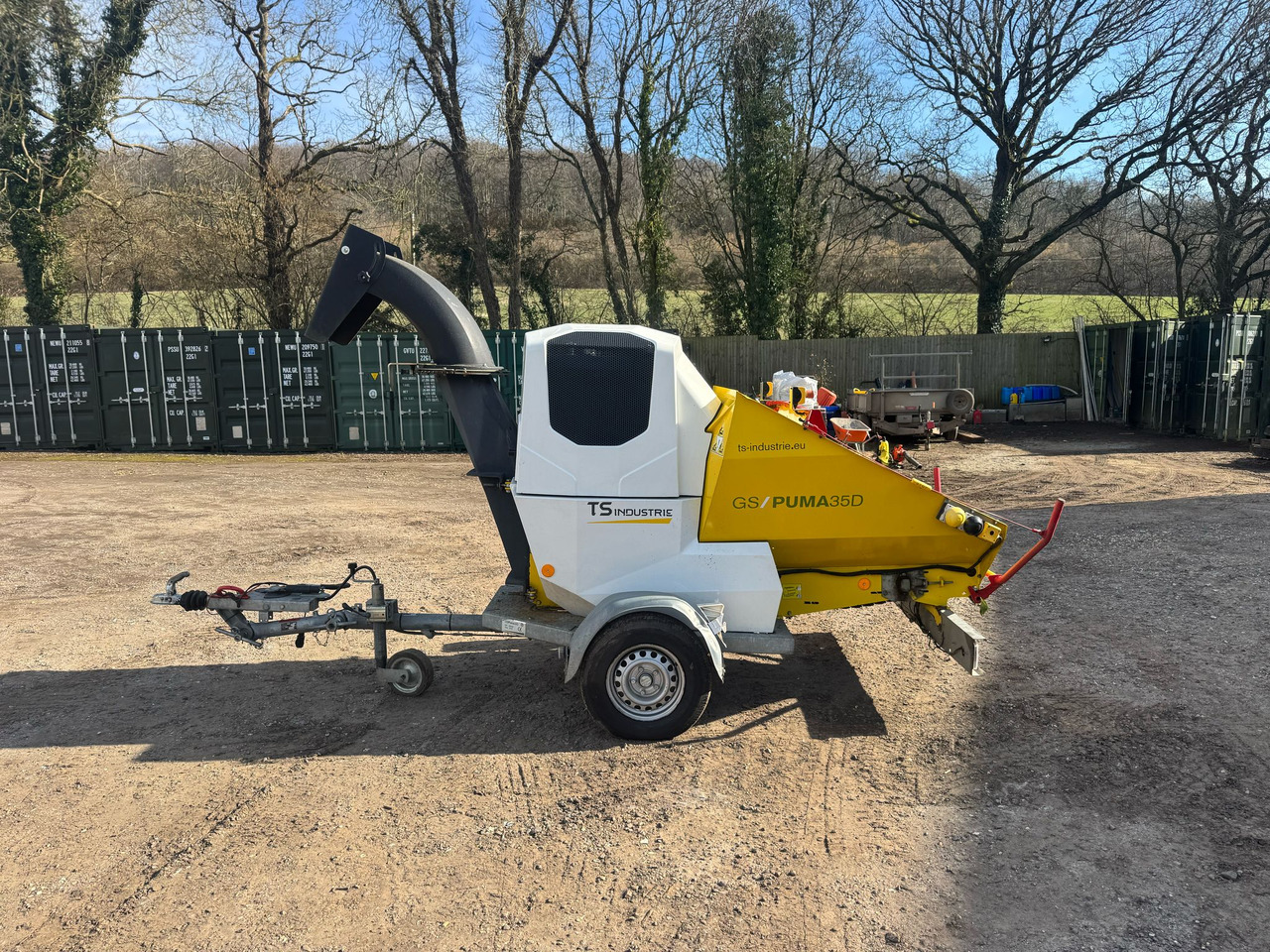 TS Industrie Puma 35D chipper shredder - ماكينة تقطيع الأغصان: صور 1 TS Industrie Puma 35D chipper shredder - ماكينة تقطيع الأغصان: صور 1