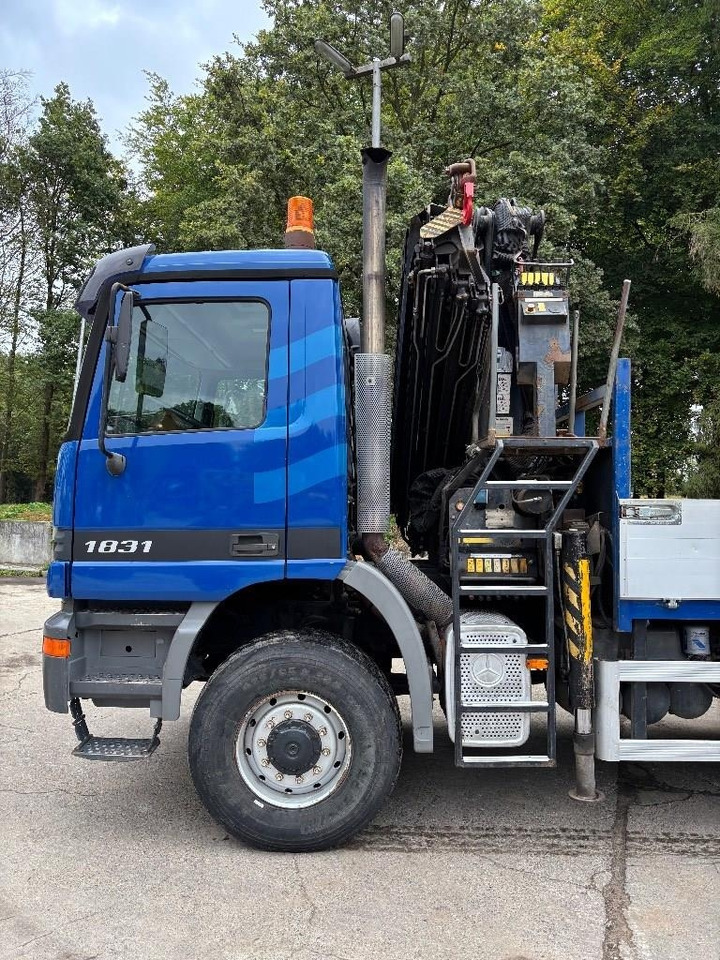 شاحنة كرين Mercedes-Benz Actros 1831/ 4x4 / Palfinger PK19000 Crane: صور 37