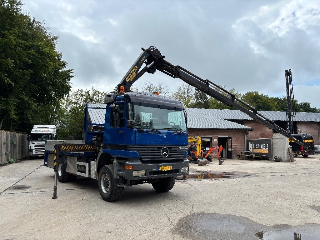 شاحنة كرين Mercedes-Benz Actros 1831/ 4x4 / Palfinger PK19000 Crane: صور 22