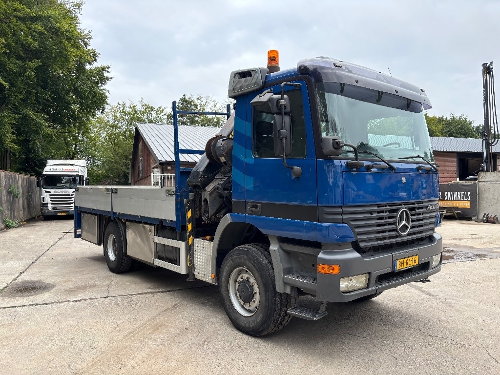 شاحنة كرين Mercedes-Benz Actros 1831/ 4x4 / Palfinger PK19000 Crane: صور 43