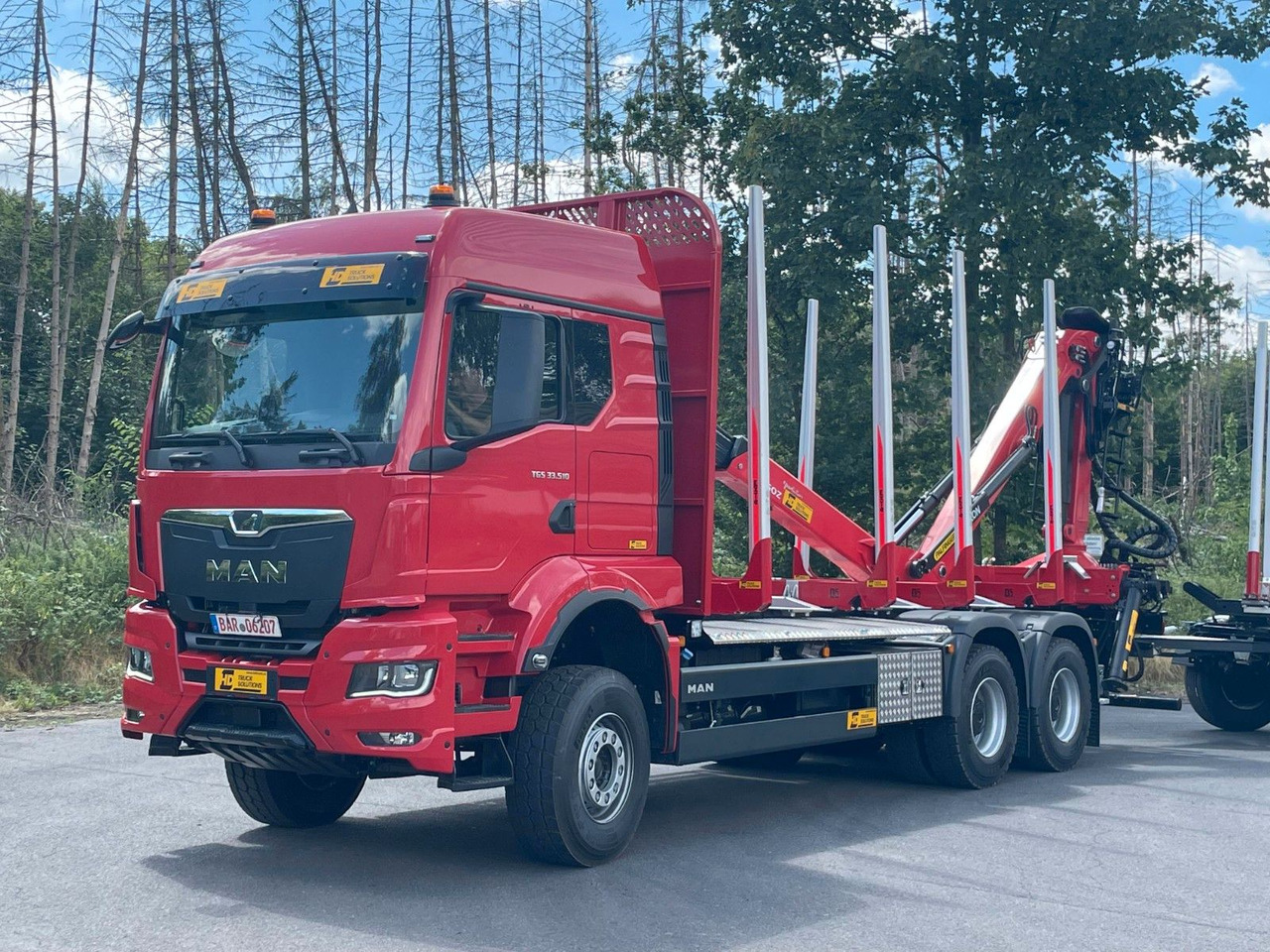 MAN TGS 33.510 6X4 BL Euro6e EPSILON 170Z - شاحنة قطع الأشجار, شاحنة كرين: صور 2 MAN TGS 33.510 6X4 BL Euro6e EPSILON 170Z - شاحنة قطع الأشجار, شاحنة كرين: صور 2