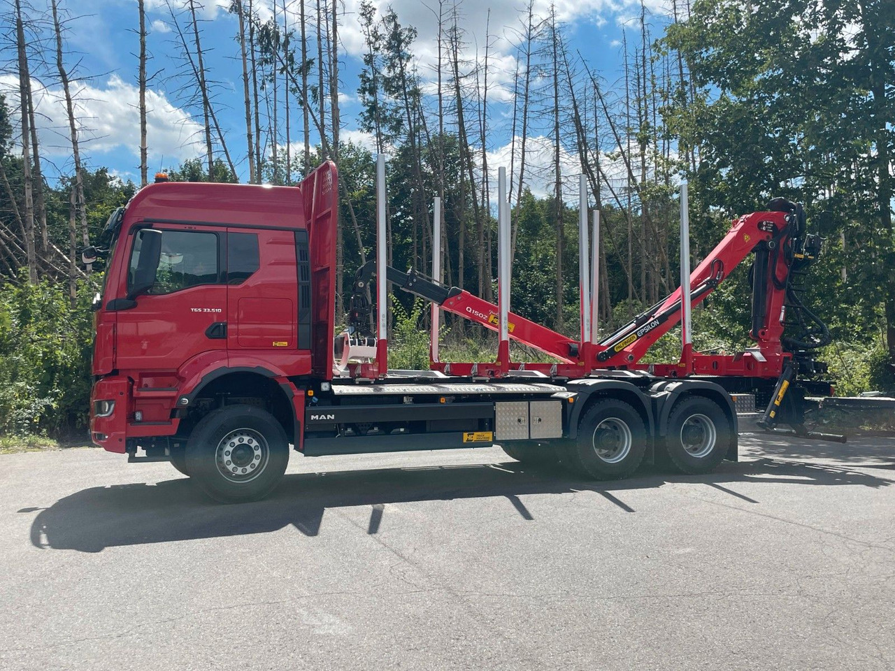 MAN TGS 33.510 6X4 BL Euro6e EPSILON 170Z - شاحنة قطع الأشجار, شاحنة كرين: صور 5 MAN TGS 33.510 6X4 BL Euro6e EPSILON 170Z - شاحنة قطع الأشجار, شاحنة كرين: صور 5