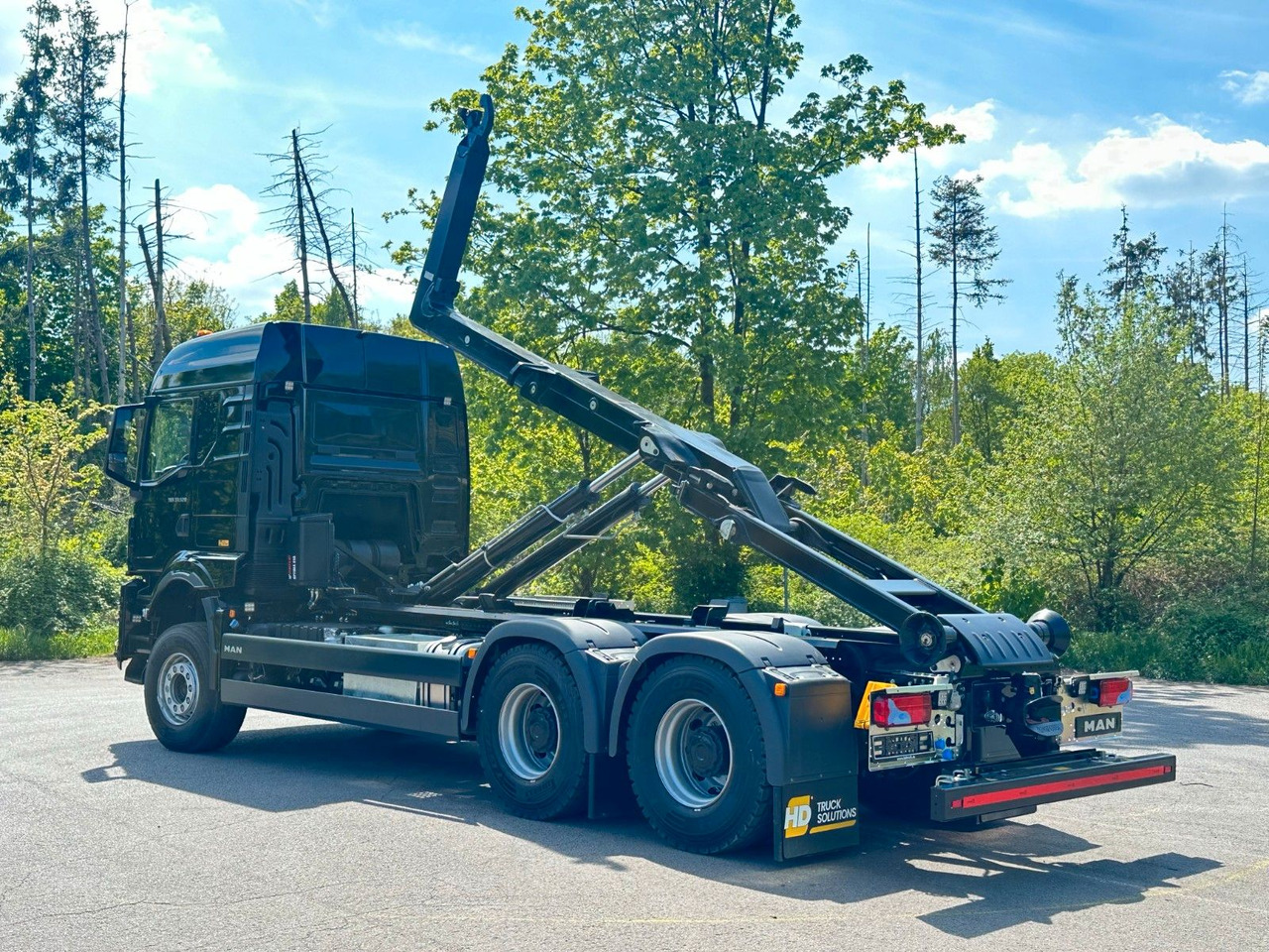 MAN TGS 33.510 6X4 Euro6e Abrollkipper MULTILIFT - شاحنة ذات الخطاف, شاحنة كرين: صور 4 MAN TGS 33.510 6X4 Euro6e Abrollkipper MULTILIFT - شاحنة ذات الخطاف, شاحنة كرين: صور 4