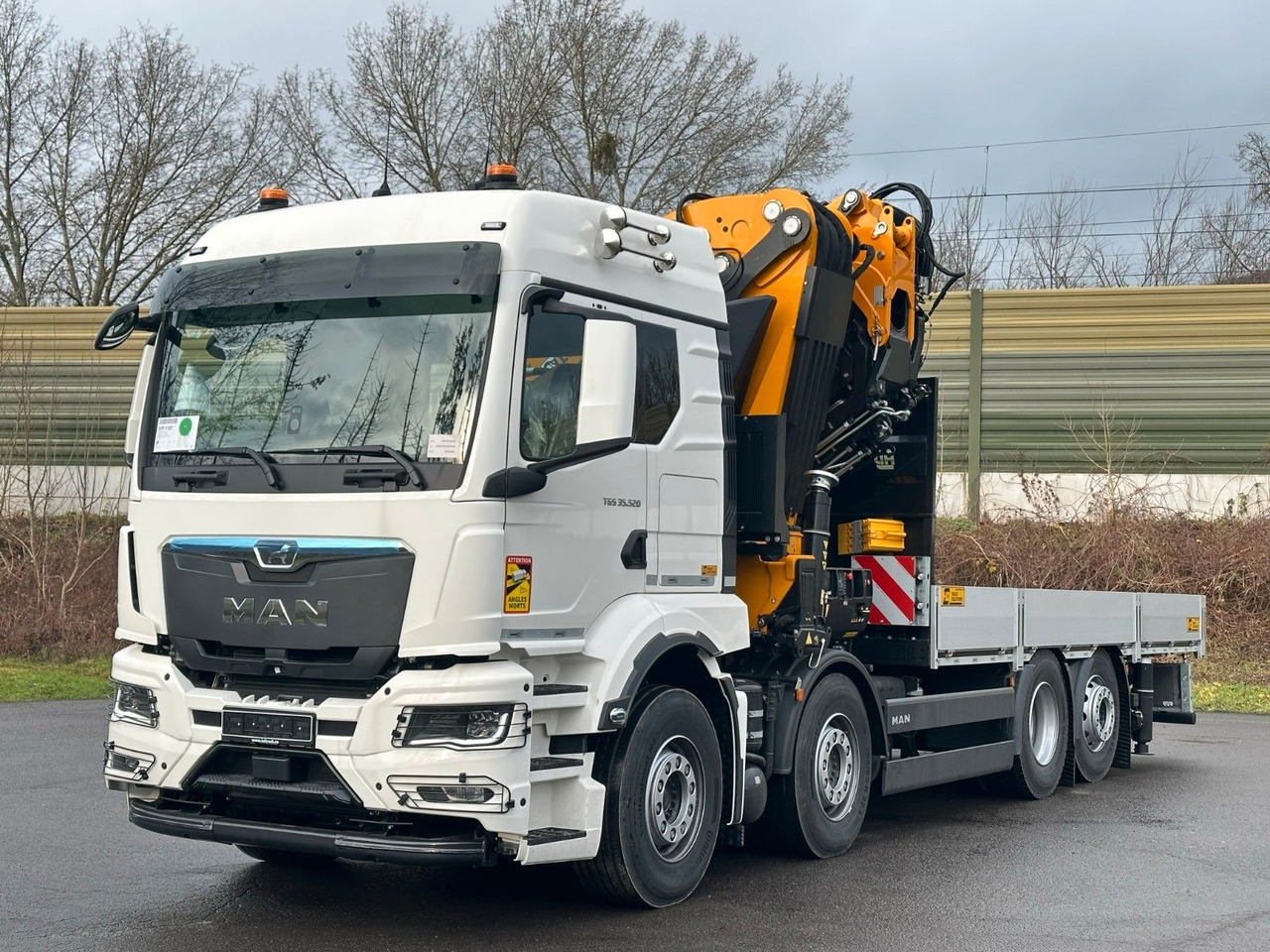 MAN TGS 35.520 8X2 Hiab EFFER 955-8s +Jib 6s - شاحنات مسطحة, شاحنة كرين: صور 2 MAN TGS 35.520 8X2 Hiab EFFER 955-8s +Jib 6s - شاحنات مسطحة, شاحنة كرين: صور 2