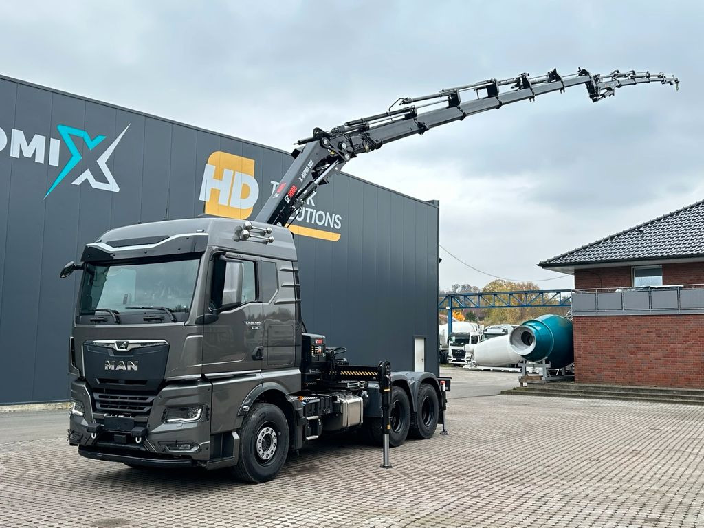 MAN TGX 26.580 6x4 Kran Hiab 302-6 + Jib-4 - شاحنة جرار: صور 2 MAN TGX 26.580 6x4 Kran Hiab 302-6 + Jib-4 - شاحنة جرار: صور 2