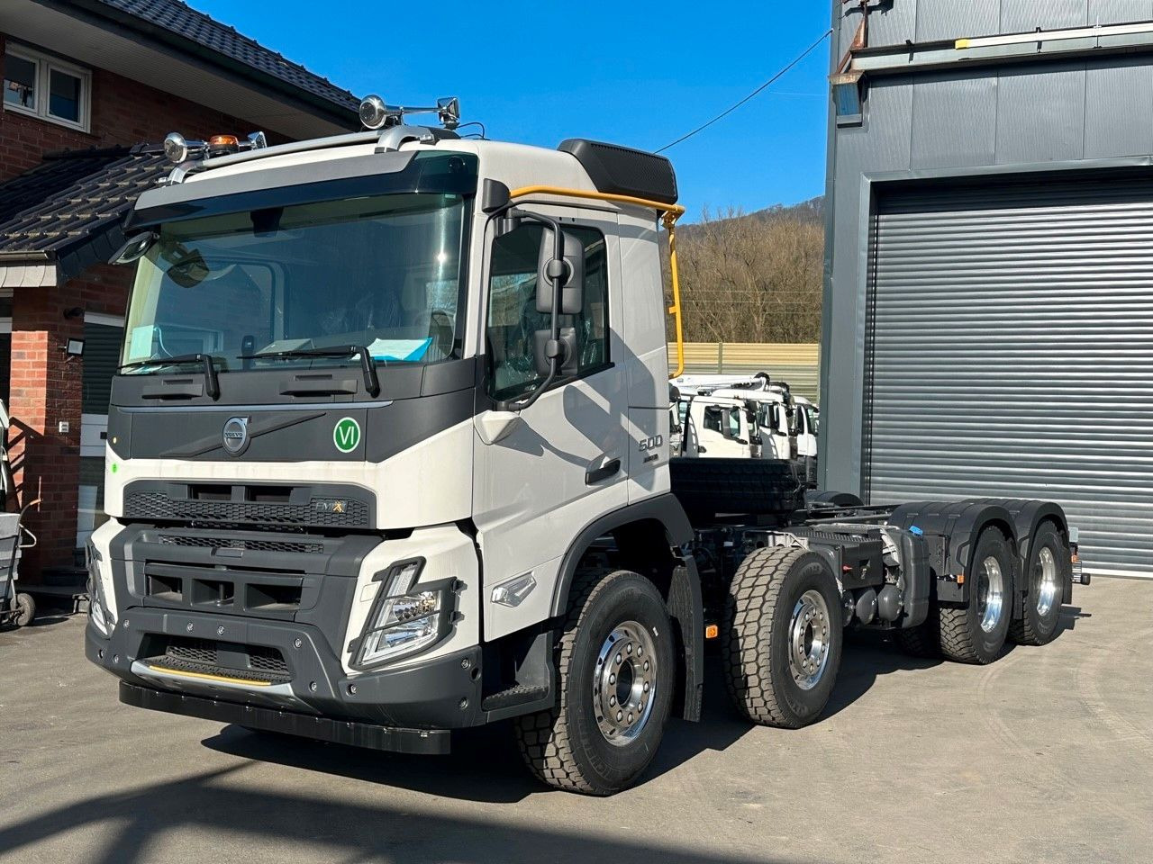 Volvo FMX 500 8x4 - الشاسيه شاحنة: صور 1 Volvo FMX 500 8x4 - الشاسيه شاحنة: صور 1