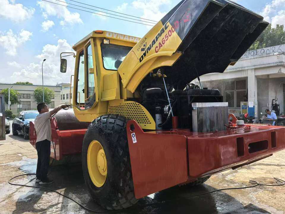 Used Original Road Roller DYNAPAC CA6500D Road Rollers High Quality Second Hand Construction Machinery - مدماج: صور 4 Used Original Road Roller DYNAPAC CA6500D Road Rollers High Quality Second Hand Construction Machinery - مدماج: صور 4