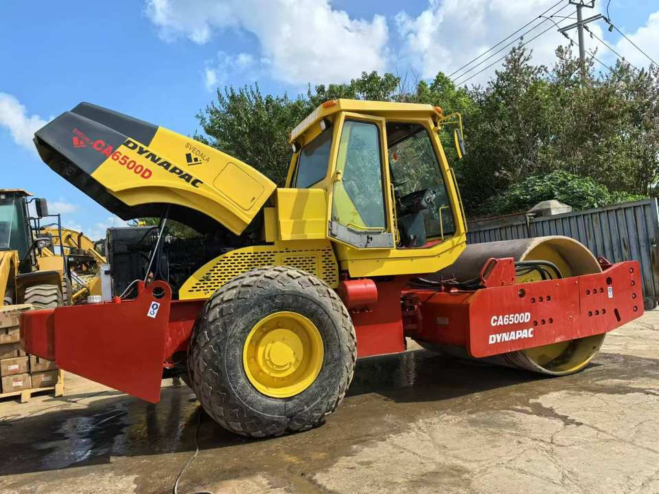Used Original Road Roller DYNAPAC CA6500D Road Rollers High Quality Second Hand Construction Machinery - مدماج: صور 3 Used Original Road Roller DYNAPAC CA6500D Road Rollers High Quality Second Hand Construction Machinery - مدماج: صور 3