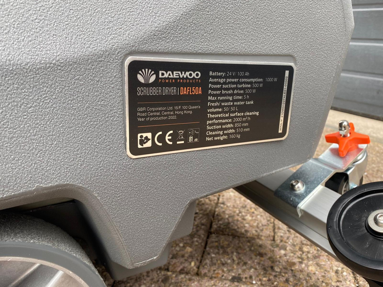 Daewoo DAFL50A Schrobzuigmachine - ماكينة تنظيف: صور 3 Daewoo DAFL50A Schrobzuigmachine - ماكينة تنظيف: صور 3