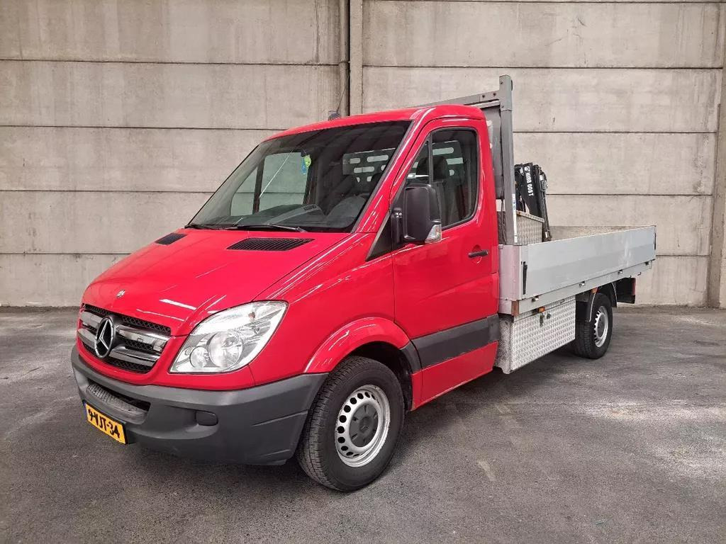 Mercedes-Benz Sprinter 313 CDI 2.2 AUT Open laadbak met Hiab 008T kraan 9-VJT-34 - الشاحنات الصغيرة المسطحة: صور 1 Mercedes-Benz Sprinter 313 CDI 2.2 AUT Open laadbak met Hiab 008T kraan 9-VJT-34 - الشاحنات الصغيرة المسطحة: صور 1