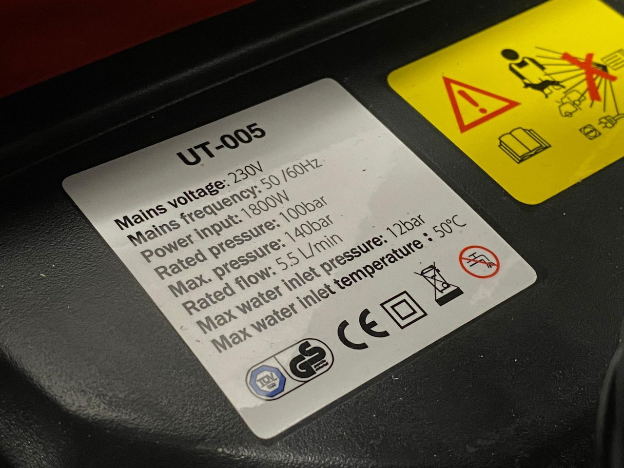 UltraToolz 1800W Hogedrukreiniger - ماكينة تنظيف: صور 4 UltraToolz 1800W Hogedrukreiniger - ماكينة تنظيف: صور 4