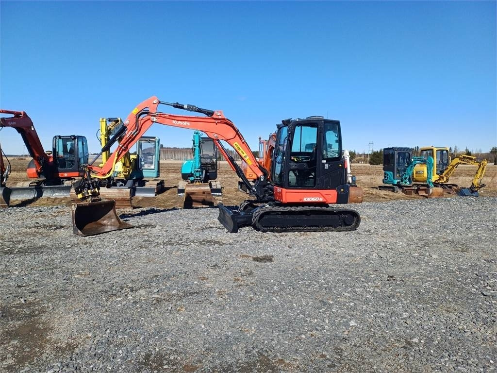Kubota KX060-5 Engcon pyörittäjällä - حفارة مصغرة: صور 2 Kubota KX060-5 Engcon pyörittäjällä - حفارة مصغرة: صور 2
