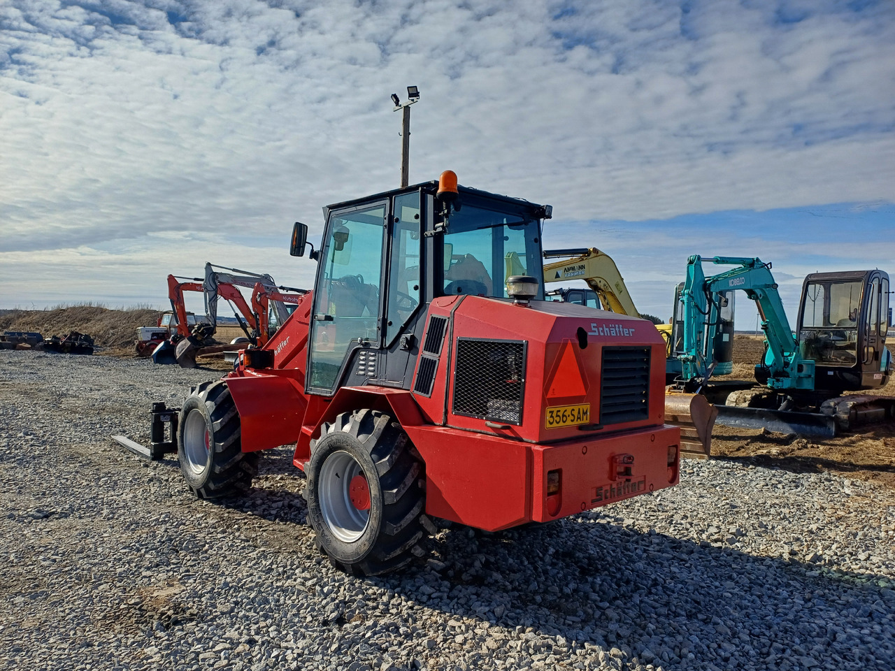 Schäffer 870TD Teleskooppi puomilla - اللودر بعجل: صور 4 Schäffer 870TD Teleskooppi puomilla - اللودر بعجل: صور 4