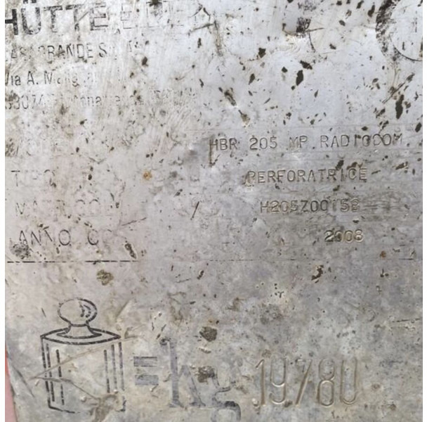 Hütte HBR 205 - آلة حفر: صور 4 Hütte HBR 205 - آلة حفر: صور 4