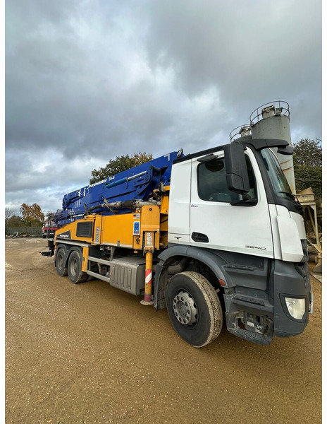 Mercedes-Benz Actros - مضخة خرسانة ثابتة: صور 2 Mercedes-Benz Actros - مضخة خرسانة ثابتة: صور 2