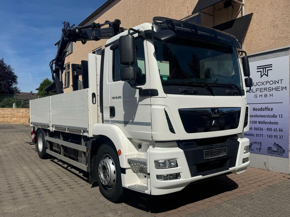 MAN TGM 18.290/HIAB-XS111/JOYSTICK/aus1.Hand - شاحنات مسطحة, شاحنة كرين: صور 1 MAN TGM 18.290/HIAB-XS111/JOYSTICK/aus1.Hand - شاحنات مسطحة, شاحنة كرين: صور 1