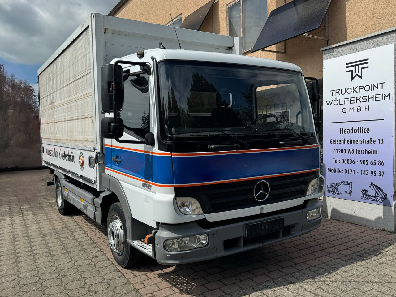 Mercedes-Benz Atego 818/Roll-Plane/Tüv-Neu/1xAHK-Maul/ - نقل الشراب شاحنة: صور 1 Mercedes-Benz Atego 818/Roll-Plane/Tüv-Neu/1xAHK-Maul/ - نقل الشراب شاحنة: صور 1