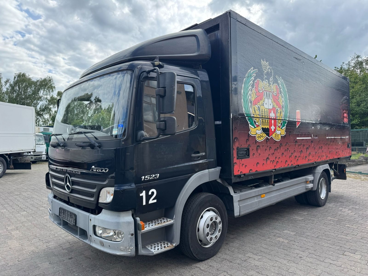 Mercedes-Benz Atego1523/LBW/AHK/Klima/Standh./aus.1Hand - نقل الشراب شاحنة: صور 2 Mercedes-Benz Atego1523/LBW/AHK/Klima/Standh./aus.1Hand - نقل الشراب شاحنة: صور 2